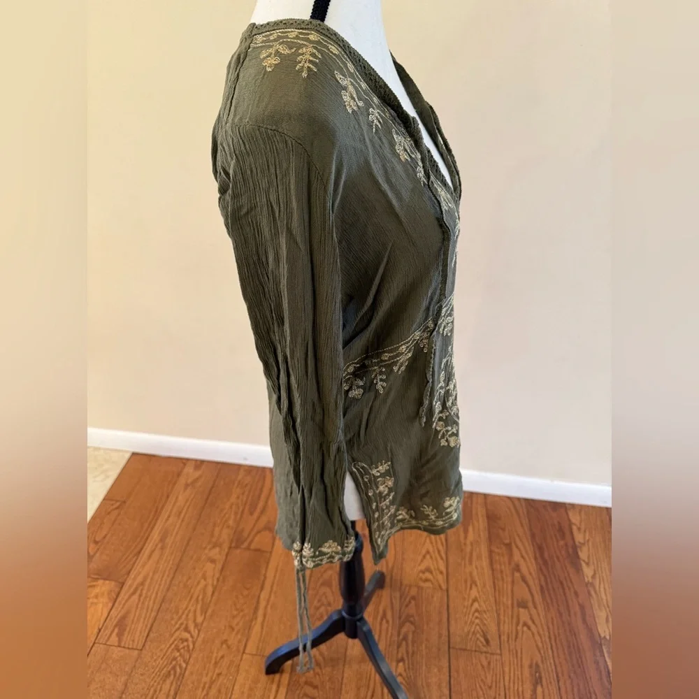 Lucky & Coco - Olive Green Tunic - Picture 7 of 8